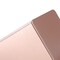 Square Tin Can Empty Cube Steel Box Storage Container kit 65mm Series for Treats, Gifts, Favors, Loose Tea, Coffee and Crafts, Rose Gold, 3S